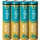 FDK FUJITSU アルカリ乾電池 ロングライフプラス 単4・4個 LR03LP(4S)10年保存 4976680277857 1セット(10個)