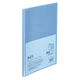 たんぽぽ A4クリアーファイル20 ブルー 109991040 1セット(1冊×15)