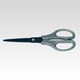 クラウングループ はさみ グレー 刃渡64mm CR-HS162-GR 1セット(5丁)