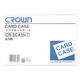 クラウングループ ソフトカードケースA5判(軟質塩ビ製) CR-SCA5N-T 1セット(1枚×20)
