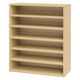 【車上渡し】アール・エフ・ヤマカワ モジュラーシューズラックワイド 幅750×奥行350×高さ930ｍｍ ナチュラル 1台（直送品）