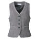 神馬本店 コスモツイード　ベスト　グレー　7号 SA360V-2-7号 1着（直送品）
