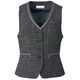 神馬本店 コスモツイード ベスト ブラック 13号 SA360V-7-13号 1着（直送品）