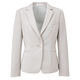 神馬本店 エコツイルニットテーラードジャケット ライトグレー 15号 WN50J-2-15号 1着（直送品）