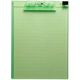 リヒトラブ AQUA DROPs クリップボード A4E型 黄緑 A5010-6 3枚