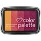 ツキネコ カラーパレット 5色コンビ [レッドシェイド] CP-509 1個