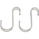 ハイロジック 横ブレ安定S字フック 小 65mm ステン 95345 1パック(2本入) 00095345-001