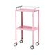 アズワン カラフルステンワゴン(フック付き) レギュラー ピンク CSWR-2PF 1台 8-6986-11（直送品）