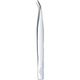 イチネンMTM オールステンレス ピンセット130mm 先曲がり AA 04606 1個