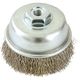 イチネンアクセス ブレニクイカップブラシ ステンレス線 75mm×m10 線径0.3mm 29157（直送品）