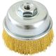 イチネンMTM ブレニクイカップブラシ 真鍮線 75mm×m10 線径0.15mm 29155 1個
