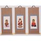 阿波掛軸堂 臨済宗両菩薩 モダンストライプ STR-026 1セット(3枚)（直送品）