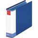 ライオン事務器 パイプ式F両開き環境No.736RK ブルー 11383 1冊