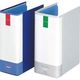 ライオン事務器 パイプ式F両開き環境No.785RK ブルー 11379 1冊