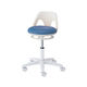 アズワン ナースチェア(ラクーン) リング無し ネイビー NV-N 1個(1脚) 7-7516-05（直送品）