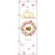 イタミアート Merry Christmas 白 のぼり旗 0180364IN（直送品）