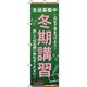 イタミアート 冬期講習 文字ピンク のぼり旗 0270056IN（直送品）