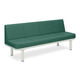 590型ソファー・背付き(02) 座幅40(全幅58)×長さ180×座高48(全高82)cm メディグリーン TB-590-02 1台（直送品）