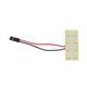 LINKMAN カー用LED(ホワイト) PCB-008W5050 1個 63-3075-61（直送品）
