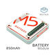 M5Stack M5Stack用バッテリーモジュール M5STACK-BATTERY 1個 63-3116-96（直送品）