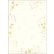 ササガワ OA対応和柄用紙 和ごころ A4判 金色桜 4-1045 1セット(1冊(10枚)×5)