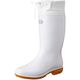 福山ゴム工業 カバー付耐油長靴 #6 23.5cm 白 1足