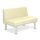 ソファー・背付き(ミニ) TBー906ー02 座幅40(全幅58)×長さ60×座高39(全高73)cm クリーム TB-906S-02 1台（直送品）
