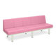 高田ベッド製作所 ソファロン・背付き 座幅45(全幅63)×長さ220×座高44(全高78)cm ピンク TB-243 1台（直送品）