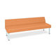 高田ベッド製作所 STベンチ(01) 幅45(全幅60)×長さ140×高さ39(全高69)cm オレンジ TB-809-01 1個（直送品）