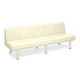 高田ベッド製作所 ソファロン・背付き 座幅45(全幅63)×長さ230×座高44(全高78)cm クリーム TB-243 1台（直送品）