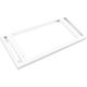 Netforce ネットフォース ファシル FACILE収納庫専用 下置用ベース 幅900×奥行400×高さ50mm ホワイト FH-B-AW 1台（直送品）