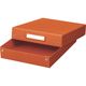 ライオン事務器 デスクトレー DTー13W(茶) 21849 1個