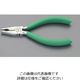 エスコ 180mm ペンチ(磨き) EA534SR-12 1丁（直送品）