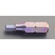 エスコ 7/32”x 25mm [Hexagon]ドライバービット EA611PB-109 1セット(10個)（直送品）