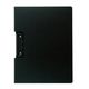 エスコ 324x245mm/A4 クリップボード(ブラック) EA762DA-17B 1セット(10冊)（直送品）