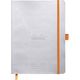 ロディア Rhodiarama ミーティングブック A5 シルバー 1冊 cf117781