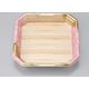 精肉トレー L-カク2 浜唄桃 515102002350 600枚（50×12） シーピー化成（直送品）
