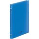 リヒトラブ AQUA DROPs リングレックスバインダー B5S 26穴 青 N-5025-8（直送品）
