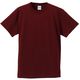 United Athle（ユナイテッドアスレ） 5001綿Tシャツ S バーガンディ 1包（3枚入） キャブ（直送品）