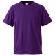 United Athle（ユナイテッドアスレ） 5001綿Tシャツ 3L パープル 1包（3枚入） キャブ（直送品）