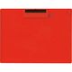 オープン工業 クリップボード A4S(A4ヨコ) 赤 CB-201-RD 1セット(2枚)
