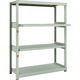TRUSCO スチールラック M2型軽中量棚 1160×450×H1500 4段うちスライド2段 単体 M2-5442M2 1セット(1個)（直送品）