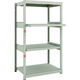 TRUSCO スチールラック M1.5型軽中量棚 860×595×H1500 4段うちスライド2段 単体 M1.5-5362M2（直送品）