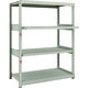 TRUSCO スチールラック M2型軽中量棚 1160×600×H1500 4段うちスライド2段 単体 M2-5462M2 1セット(1個)（直送品）