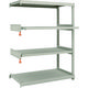 TRUSCO スチールラック M2型軽中量棚 1160×600×H1500 4段うちスライド2段 連結 M2-5462M2B（直送品）