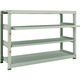 TRUSCO スチールラック M3型中量棚 1800X571XH1200 4段うちスライド2段 単体 M3-4662M2 1台(1個)（直送品）