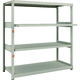 TRUSCO スチールラック M2型軽中量棚 1460×600×H1500 4段うちスライド2段 単体 M2-5562M2 1セット(1個)（直送品）