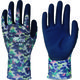 東和コーポレーション トワロン 天然ゴム背抜き手袋 SGーR102 ぼかし柄ブルー M SG-R102-M 1双 137-3736