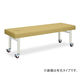 高田ベッド製作所 有孔キャスタ 幅55×長さ180×高さ45cm アイボリー TB-178U 1個 62-2741-79（直送品）
