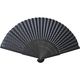 ヤマックス 黒竹扇子 涼風千鳥黒 茶箱入 YX-2D9591-BR100 1セット（100本入）（直送品）